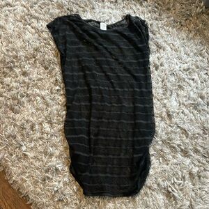 1XL Alexa & Stella Black Swimsuit Cover-up